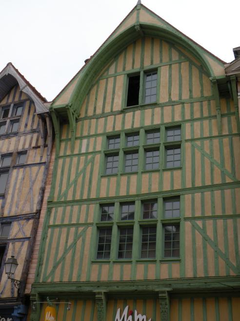  pans de bois verts